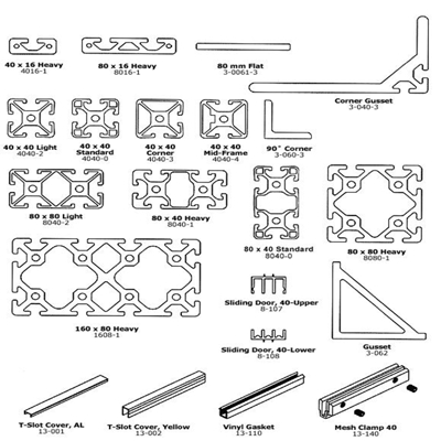 ALUMINUM PROFILE DRAWING