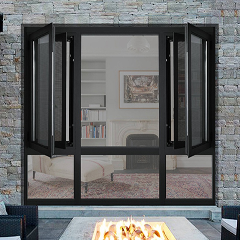 Anodized doors and windows