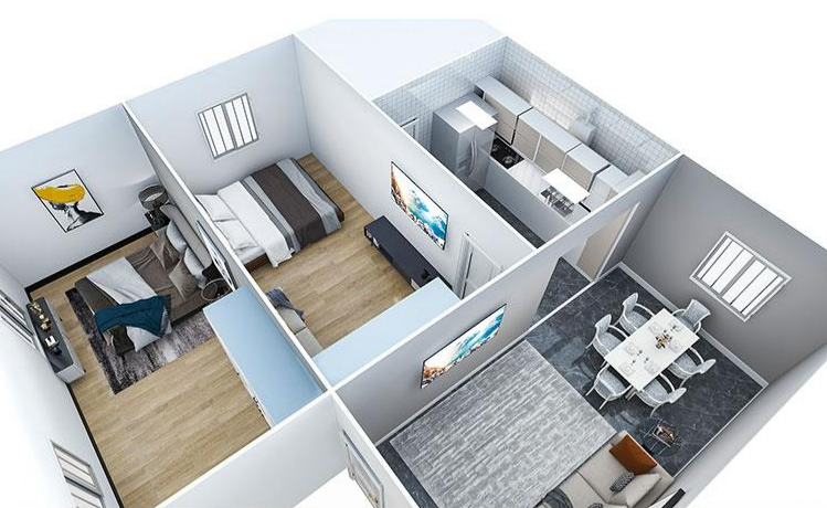 tiny container house 
