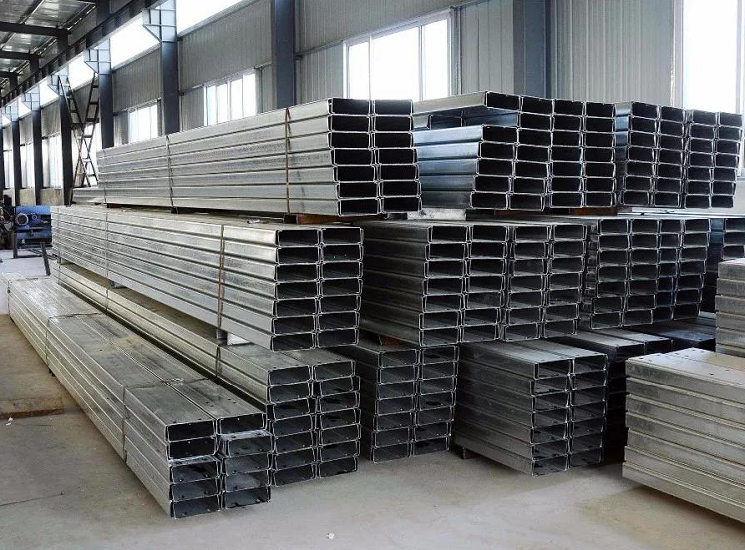 steel purlins installation