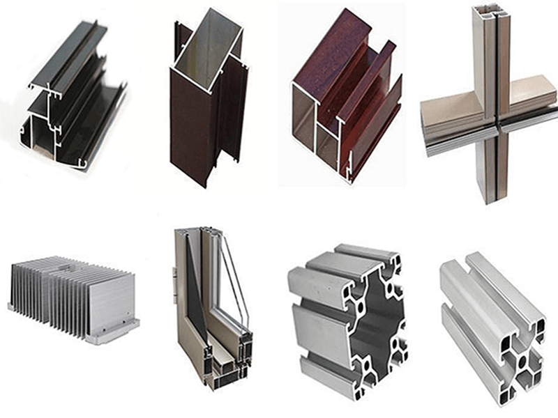 How many types of aluminium profiles are there?