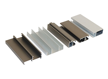 Types of decoration aluminum profiles 