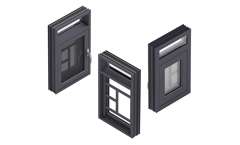 What are the benefits of Taohong aluminum casement windows?