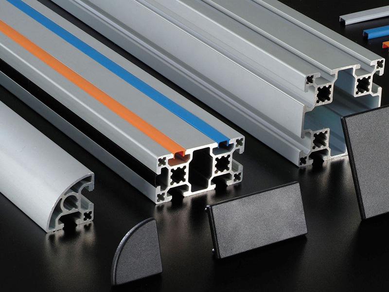 What are the different types of aluminum profiles?